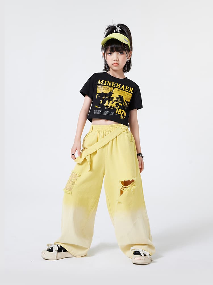 ダンス衣装 ダンス衣装 ストリート系ゆったりダンス上下セット