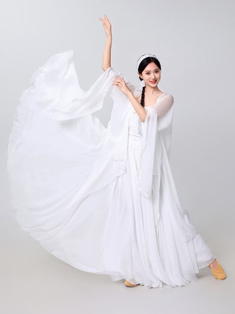 ダンス衣装 優美な舞姫シフォン衣装