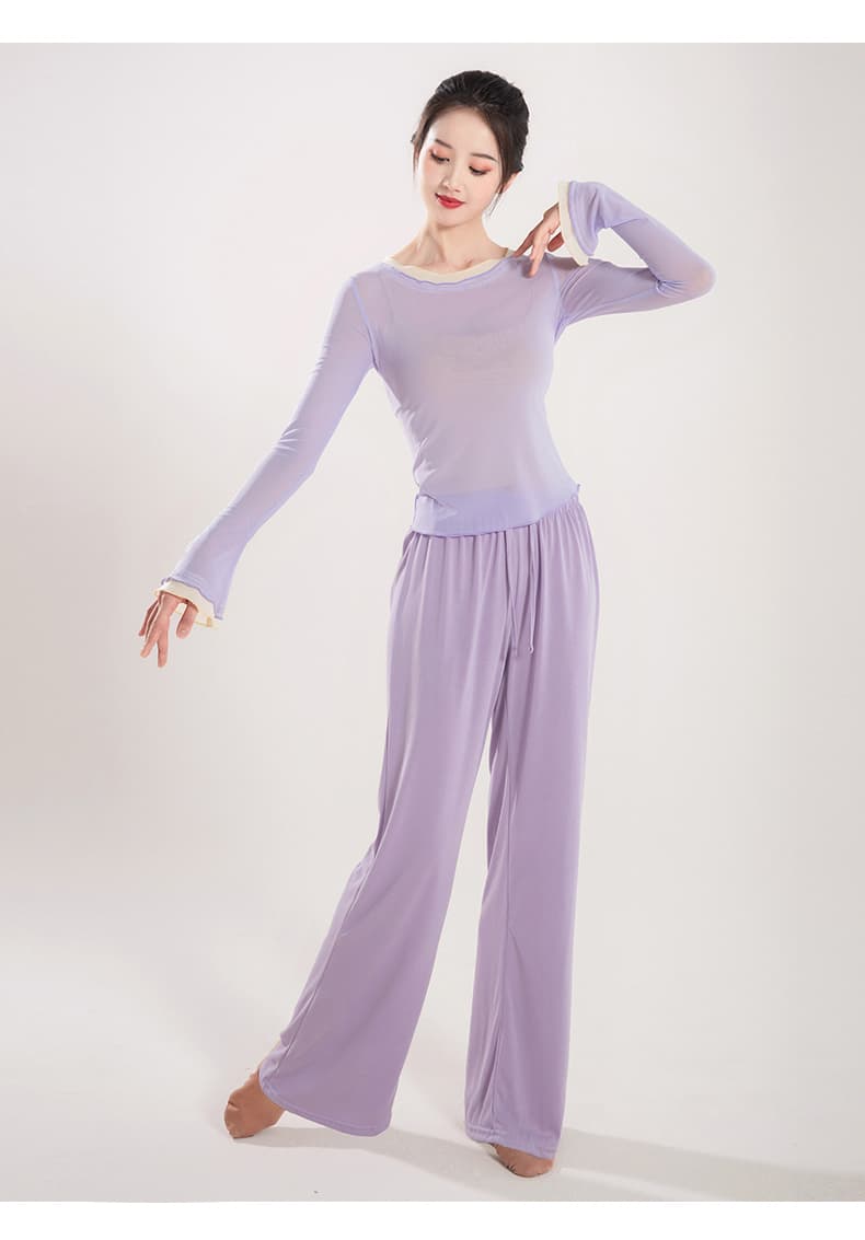 ダンス衣装 ダンス衣装 優美シルエット 舞踊セットアップ