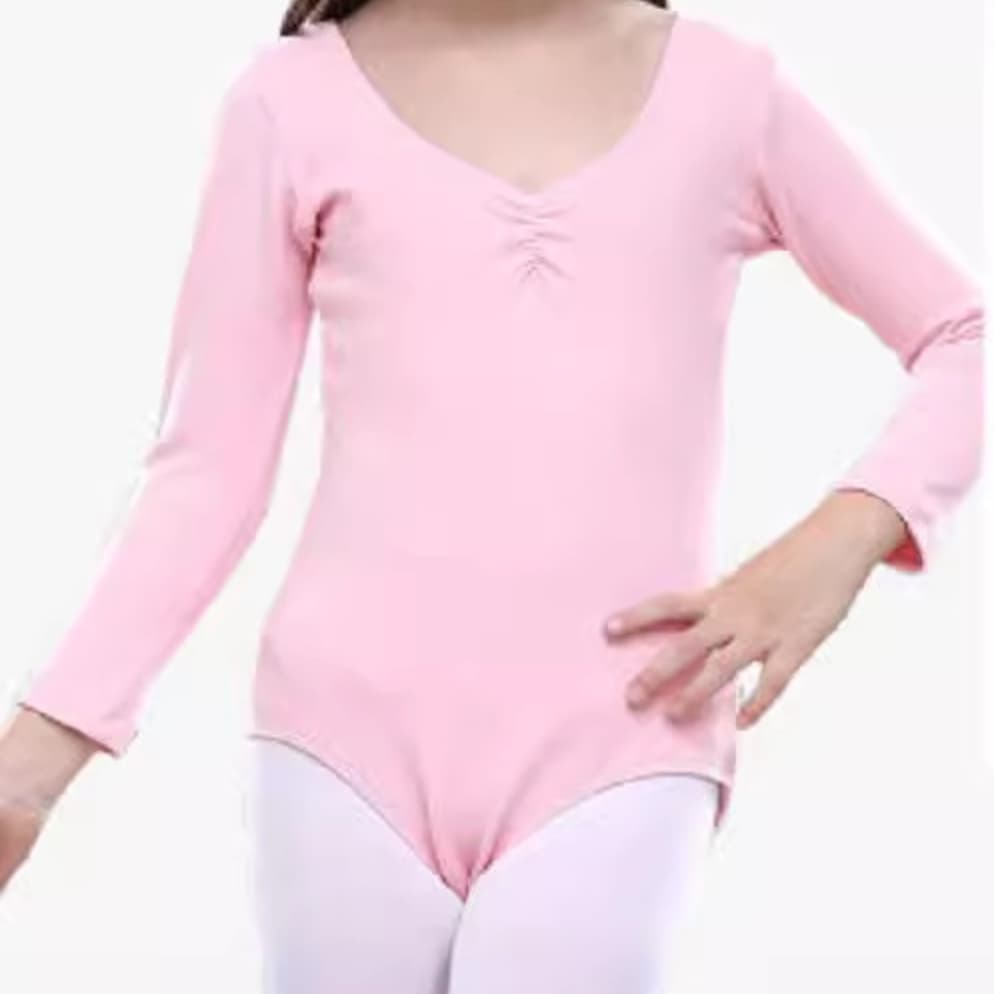 ダンス衣装 子供用ストレッチ舞踊レオタード