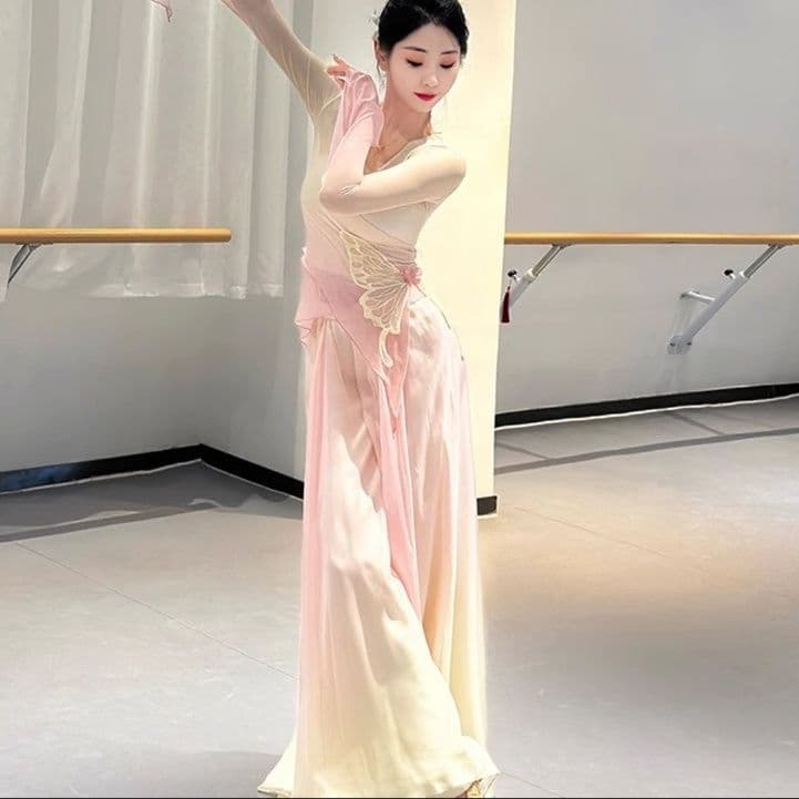 ダンス衣装 蝶舞社交ドレス