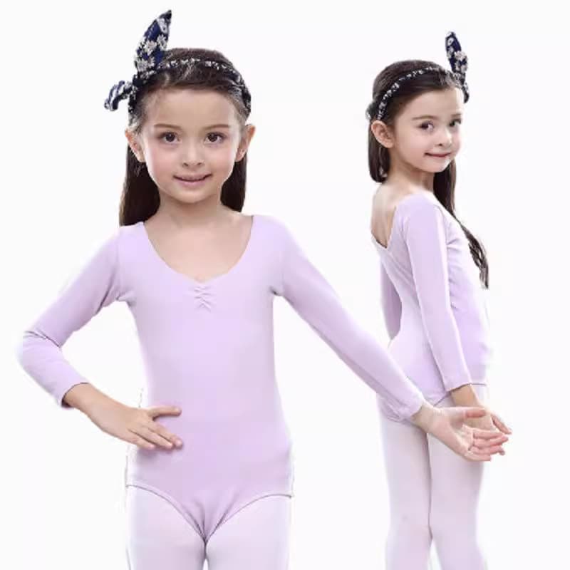 ダンス衣装 子供用ストレッチ舞踊レオタード