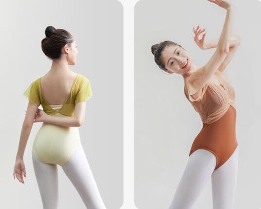 バレエ用レオタード ストレッチ素材 大人用ダンス衣装