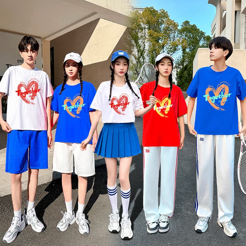 ダンス衣装 ハートモチーフ ペア衣装セット
